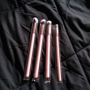 Makeup Brush Blush Pink Blending Eye Concealer Angled Shading Eyeliner